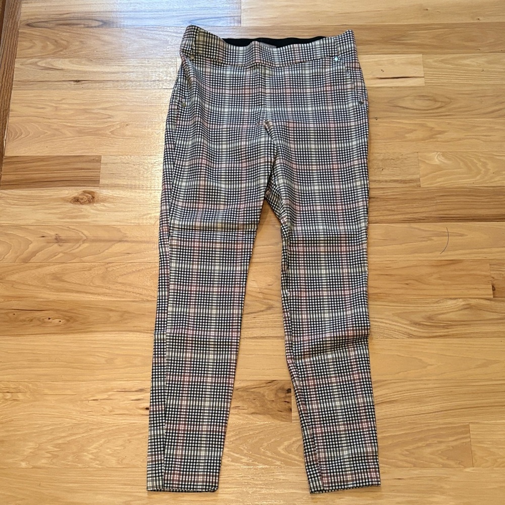 Maurices Black and White Plaid Women's Trousers